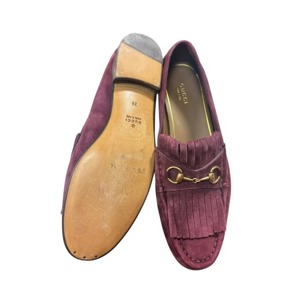 Gucci Maroon Shoes, 39 - Picture 3 of 3